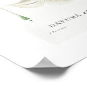 POSTER : BOTANICAL : ANGEL'S TRUMPET : REDOUTÉ (Hoek)