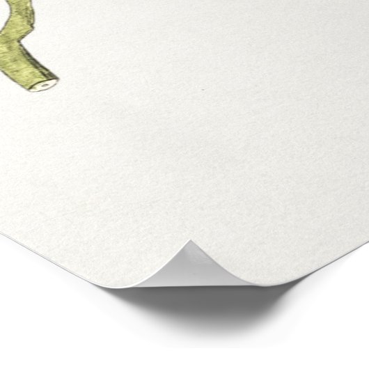  Poster Botanische illustratie (Hoek)