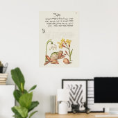  Poster Botanische illustratie (Thuiskantoor)