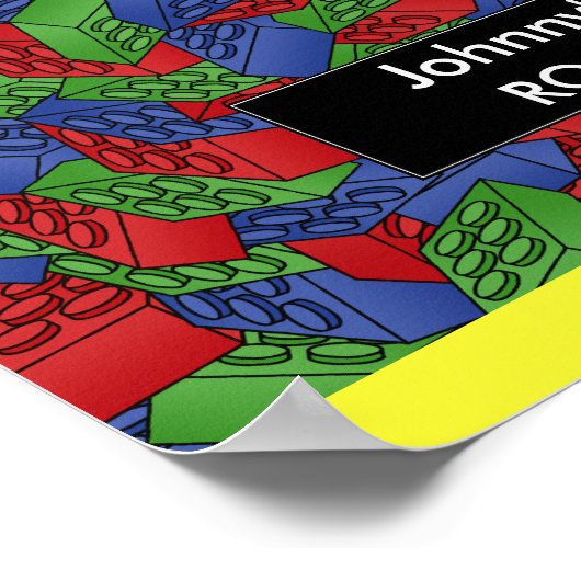 Poster bouwstenen voor een Kind (Hoek)