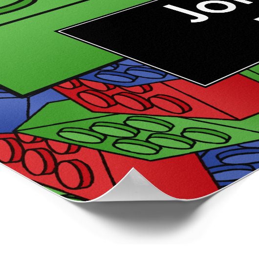 Poster bouwstenen voor een Kind (Hoek)