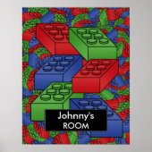 Poster bouwstenen voor een Kind (Voorkant)