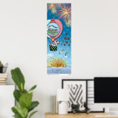 Poster - boven het Zee (Thuiskantoor)