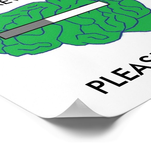 poster "BRAINREWIRING" (Hoek)