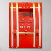 Poster brandalarm (Voorkant)