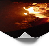 Poster brandblusvuur brandblusvuur (Hoek)