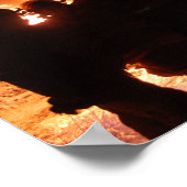 Poster brandweerdienst voor brandweer (Hoek)