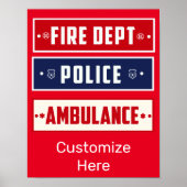 Poster brandweerpolitie Thunder_Cove (Voorkant)