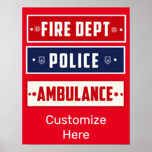 Poster brandweerpolitie Thunder_Cove