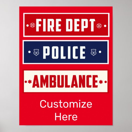 Poster brandweerpolitie Thunder_Cove (Voorkant)