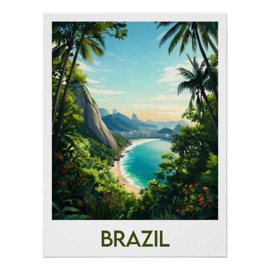 Poster Brazil (Voorkant)