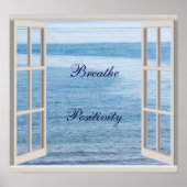 poster 'Breathe Positivity' (Voorkant)