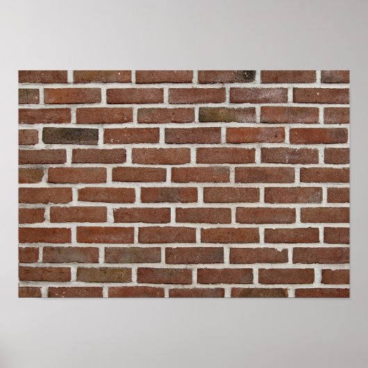 poster "Brick wall" (Voorkant)