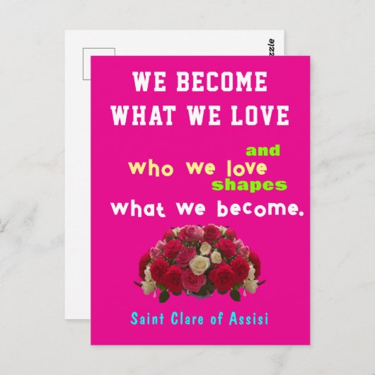 Poster Briefkaart (Voorkant / Achterkant)