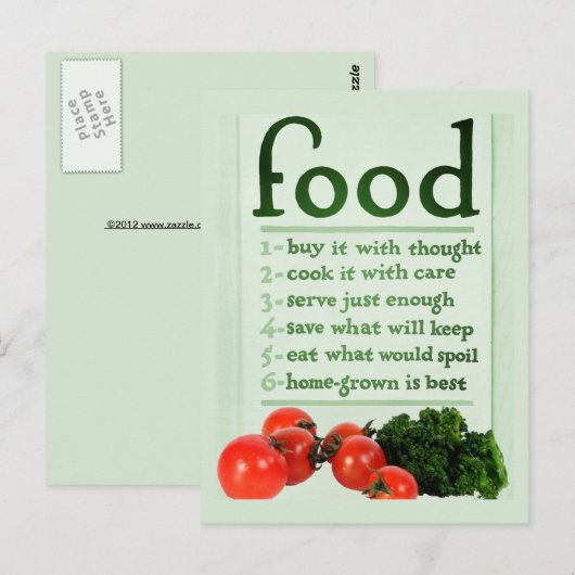 Poster Briefkaart (Voorkant / Achterkant)