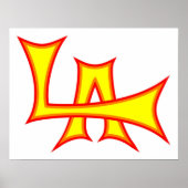 Poster Bright Los Angeles (Voorkant)