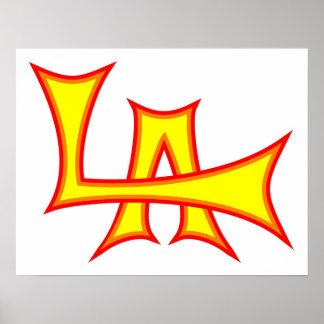 Poster Bright Los Angeles