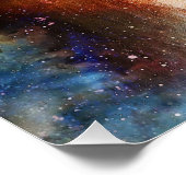 Poster Brilhante Leão de Judá Cósmico (Hoek)