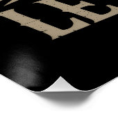 Poster brillant Rock Music (Hoek)