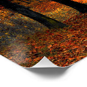 Poster brillante bosque otoñal (Hoek)