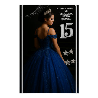 Póster brillante Sueños de Quinceañera Perfect Poster