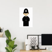 Poster British Policeman (Thuiskantoor)