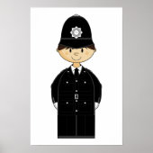 Poster British Policeman (Voorkant)