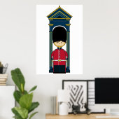 Poster Britse Royal Guard (Thuiskantoor)