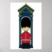 Poster Britse Royal Guard (Voorkant)