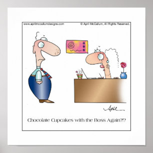 Poster BROWN NOSER Cartoon