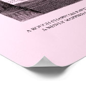 Poster bruiloft politie Gazette (Hoek)