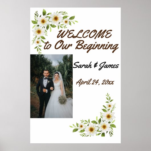 poster bruiloft voor foarkarton (Voorkant)