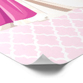  Poster Brunette Princess Birthday (Hoek)