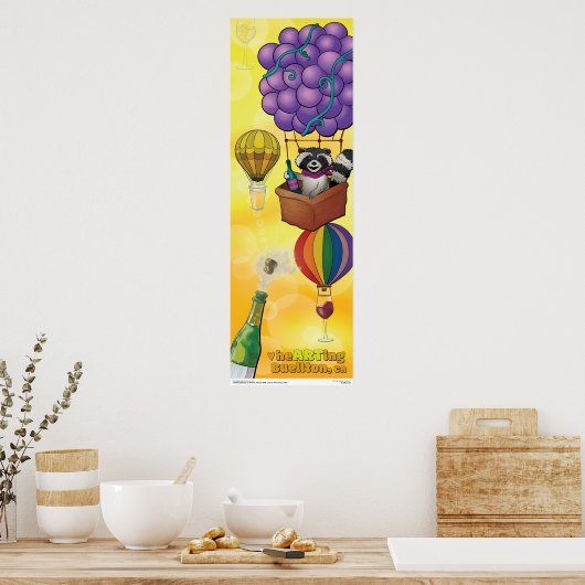 Poster - Bubbels (Keuken)