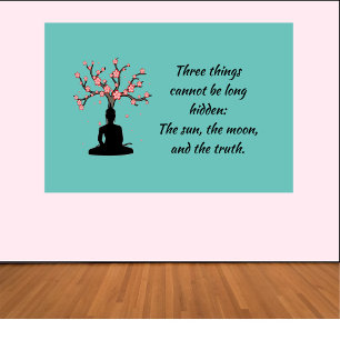 Poster Buddha Proverb