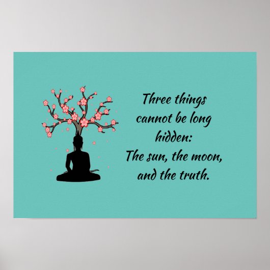 Poster Buddha Proverb (Voorkant)