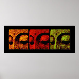 poster buddhafaces