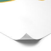 Poster Buffalo Design Native American (Hoek)