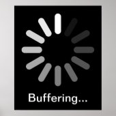 Poster buffering (aangepaste tekst) (Voorkant)