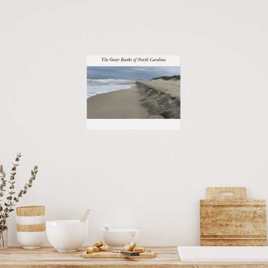 Poster buitenbanken (Keuken)