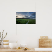  Poster: Buitenbanken Boardwalk Poster (Keuken)