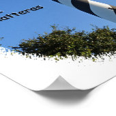 Poster buitenbanken vuurtoren (Hoek)