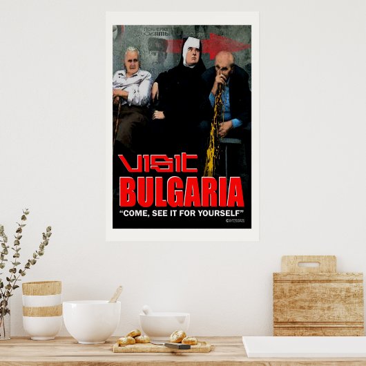 Poster Bulgarije (Keuken)