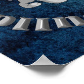 Poster BULLDOG GRAY CARTOON (Hoek)