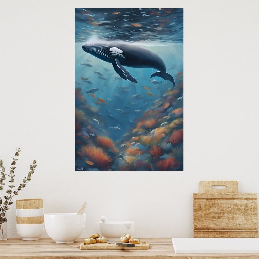 Poster | bultrug | Kunst (Keuken)