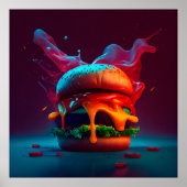 Poster Burger (Voorkant)