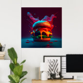 Poster Burger (Thuiskantoor)