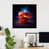 Poster Burger (Thuiskantoor)
