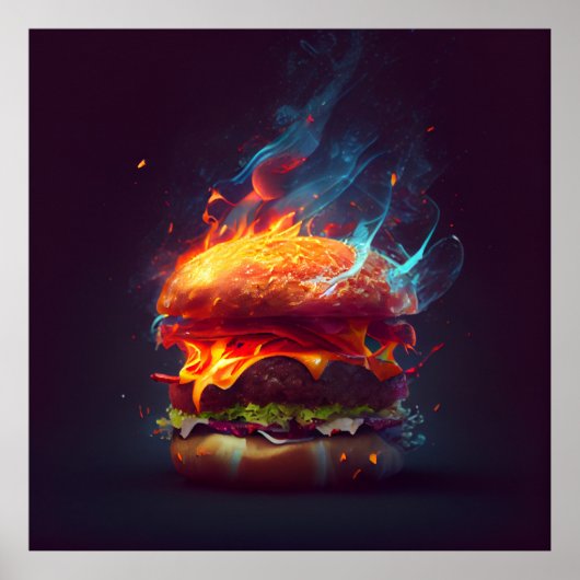 Poster Burger (Voorkant)