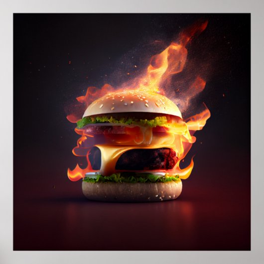 Poster Burger (Voorkant)